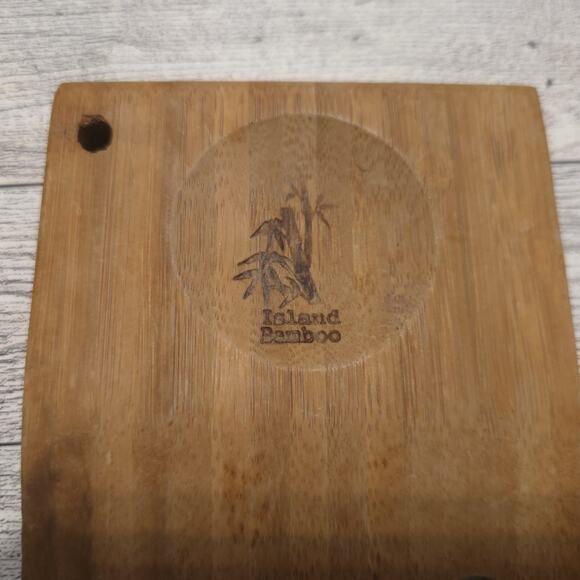 Island Bamboo Salad Hands Set of 2 – Natural Wood Claw Servers Tossing Tools - Picture 3 of 10